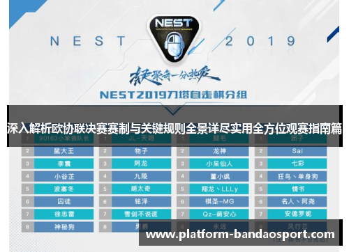 深入解析欧协联决赛赛制与关键规则全景详尽实用全方位观赛指南篇